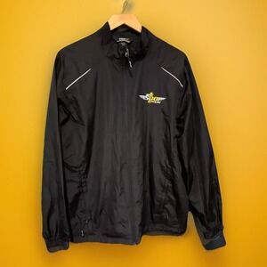 Core 365 Jacket Mens Medium Indy 500 racing Full Zip Pockets Windbreaker